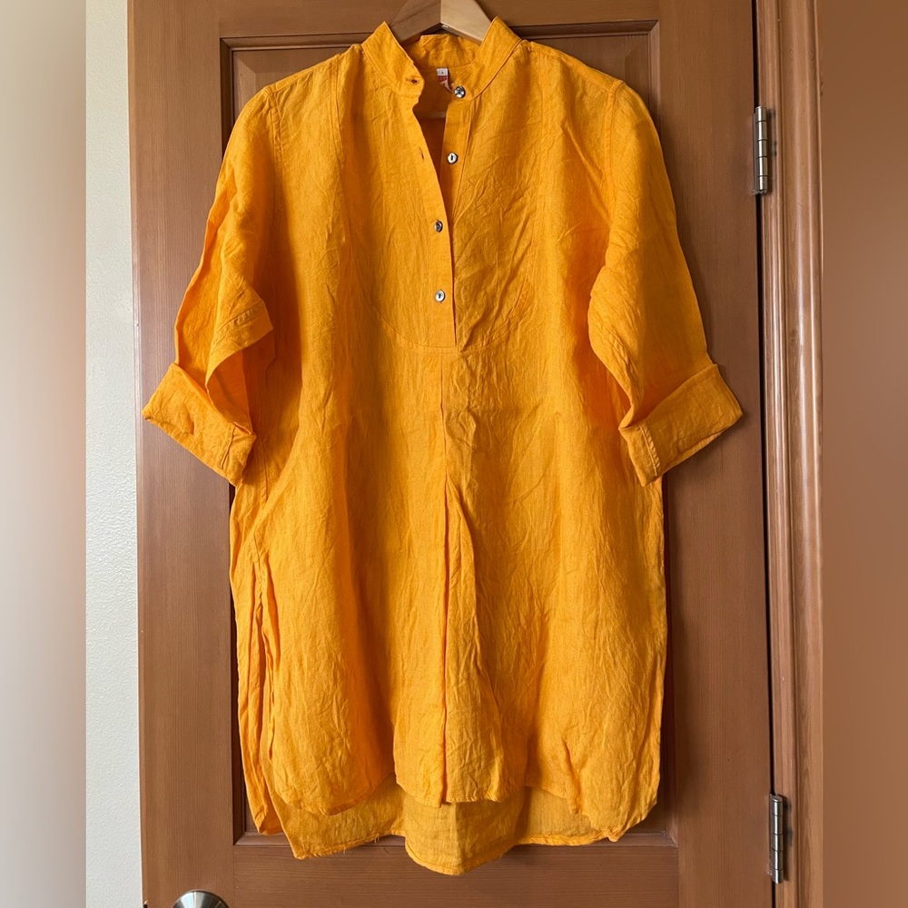 South Street Linen French tunic